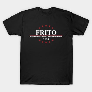 Idiocracy - Vote Frito 2024 T-Shirt